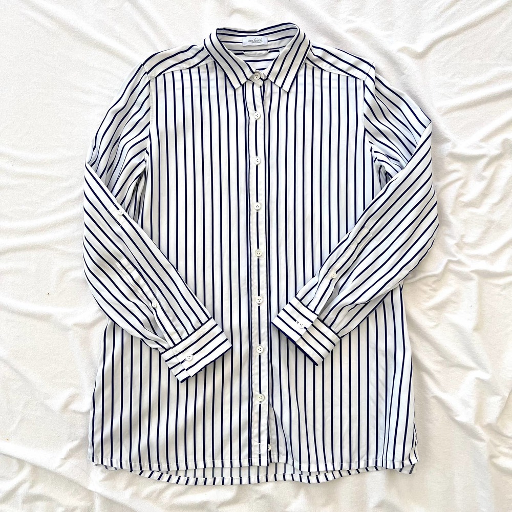 Blue White Stripe Shirt